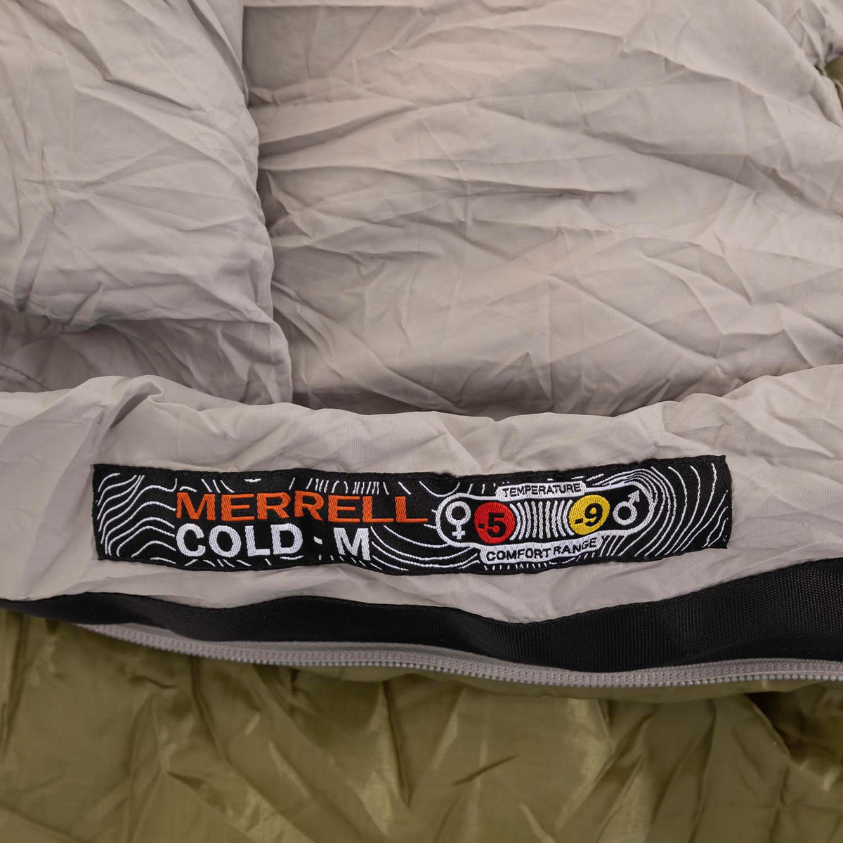 Saco de Dormir Unisex Cold -5°C y -9°C Verde Merrell