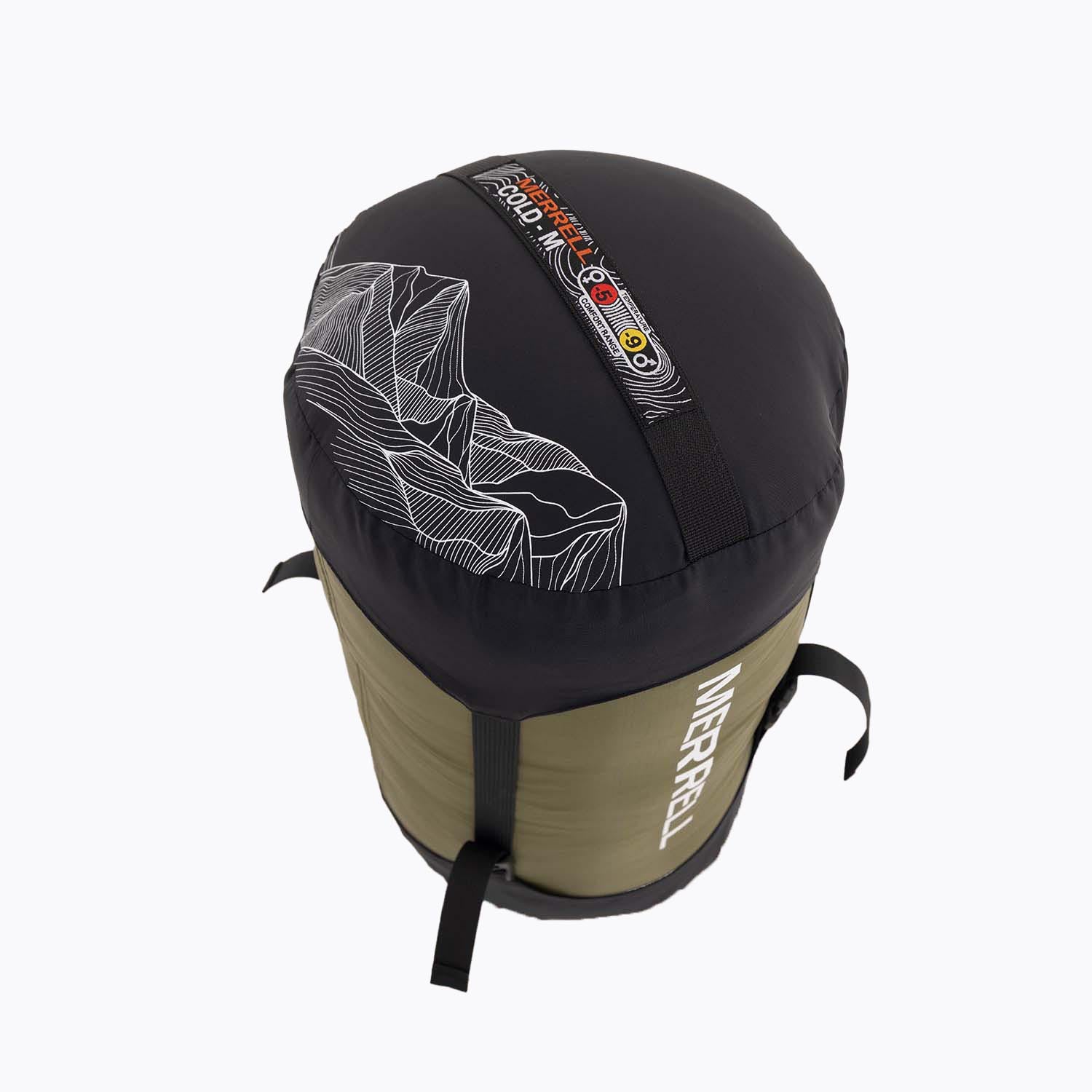 Saco de Dormir Unisex Cold -5°C y -9°C Verde Merrell