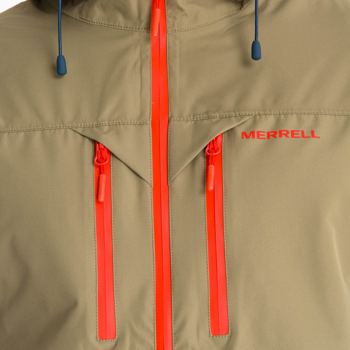 Impermeable Hombre Hardshell Tauranga Beige Oscuro Merrell