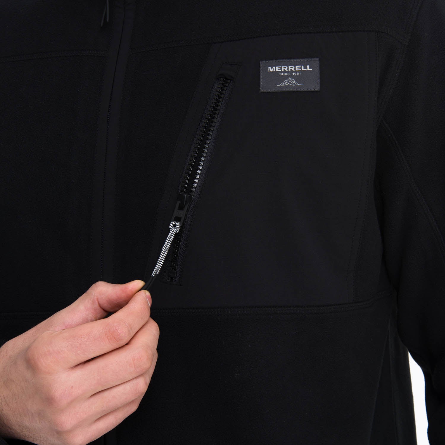 Polar Hombre Microfleece Wellington Negro Merrell