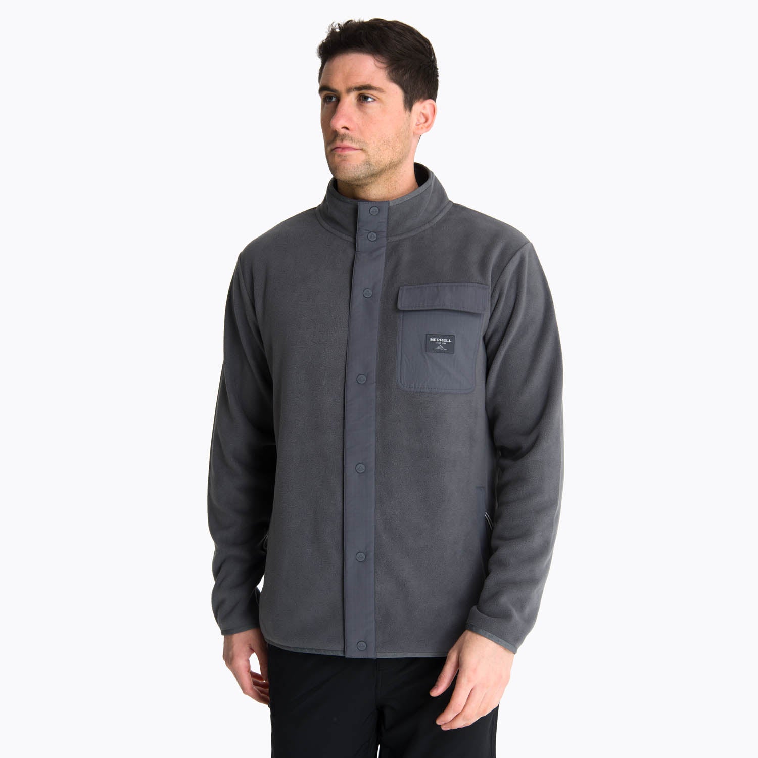 Polar Hombre Microfleece Greymouth Gris Merrell