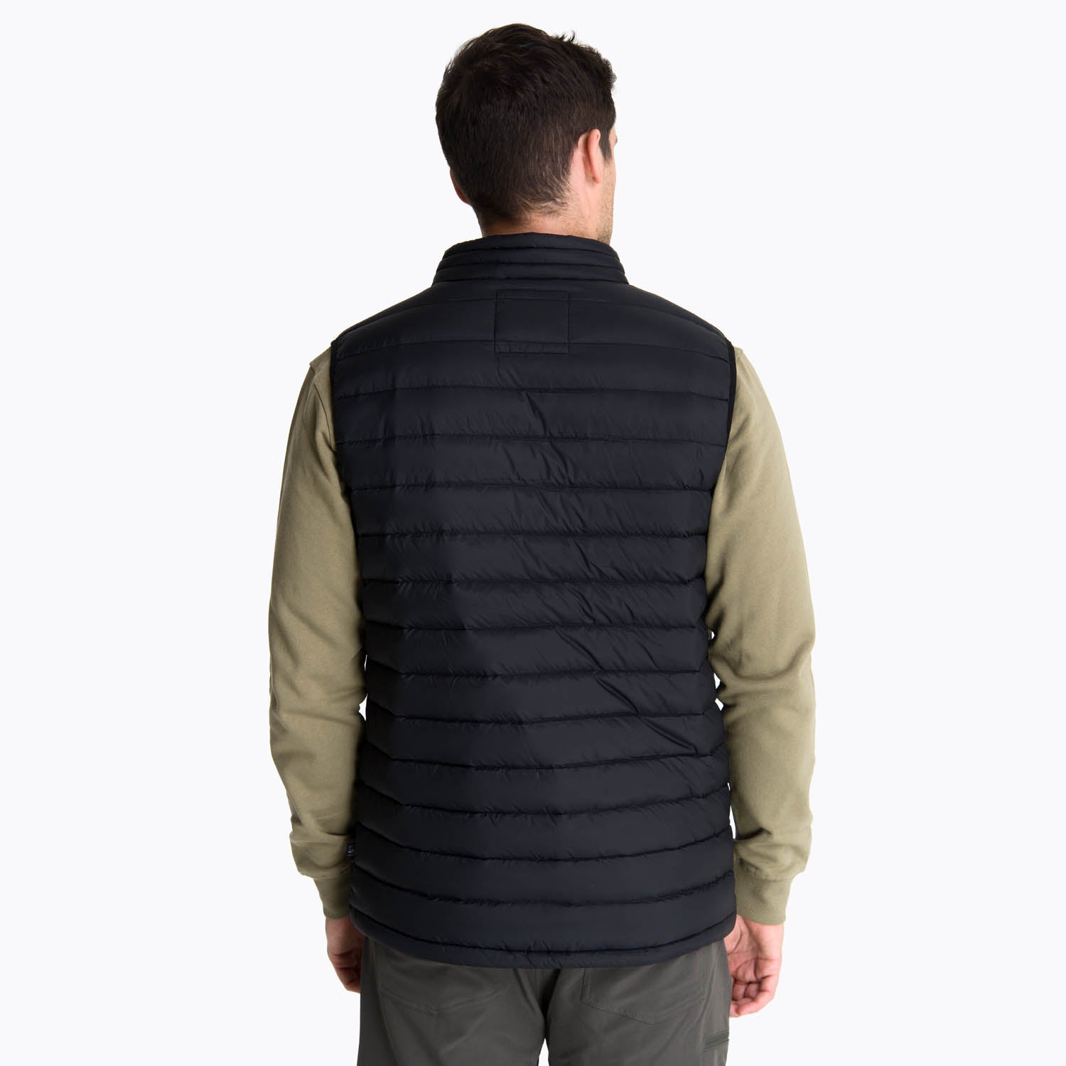 Parka Pluma Sin Mangas Hombre Taihape Negro Merrell