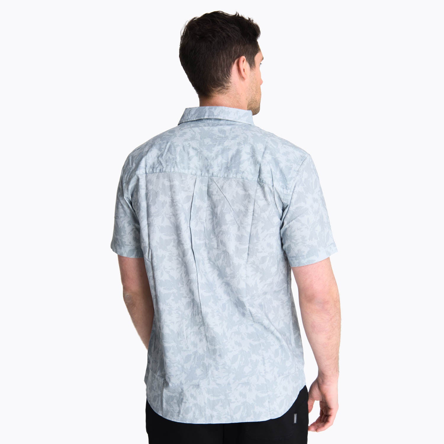 Camisa Manga Corta Hombre Bluff Gris Claro Merrell