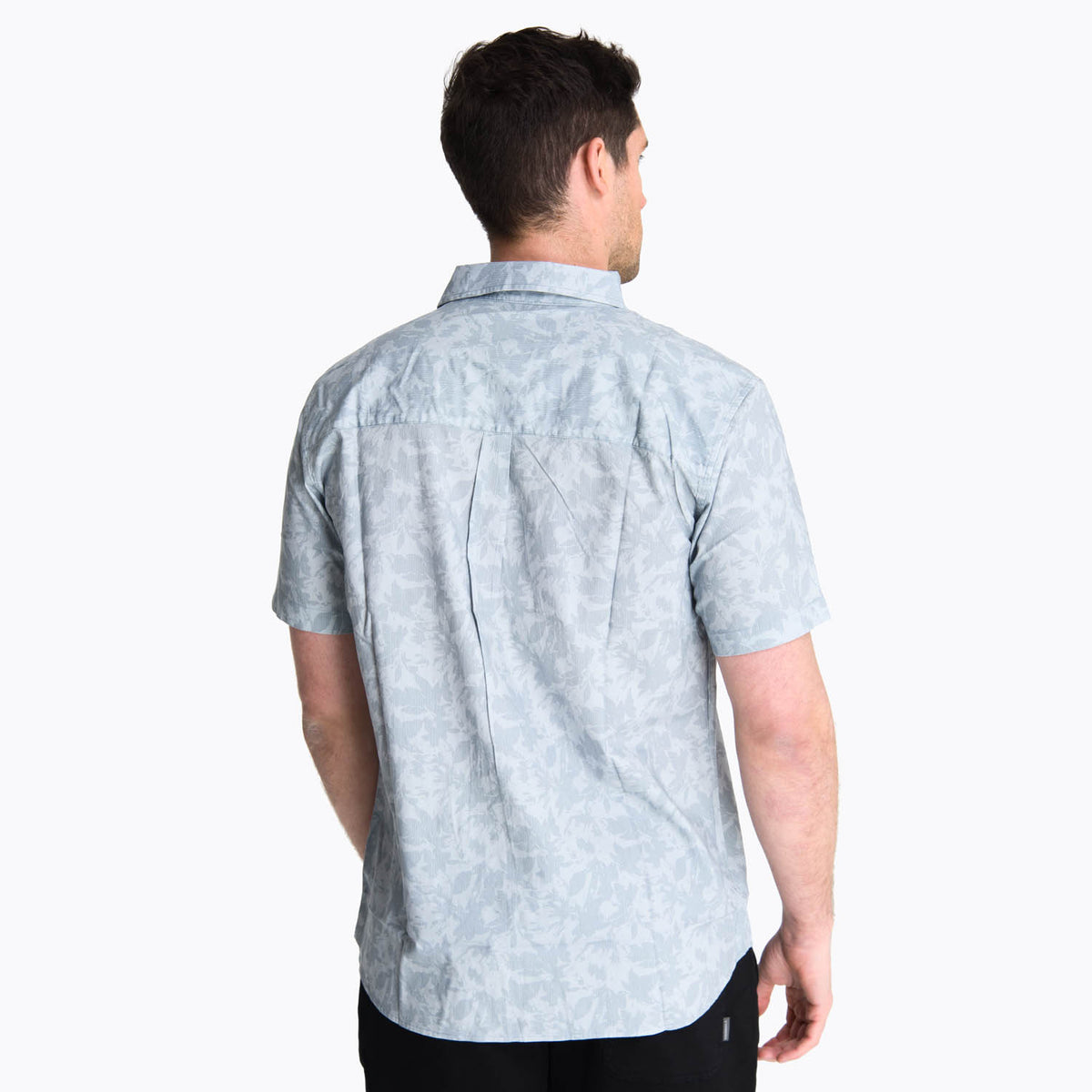 Camisa Manga Corta Hombre Bluff Gris Claro Merrell