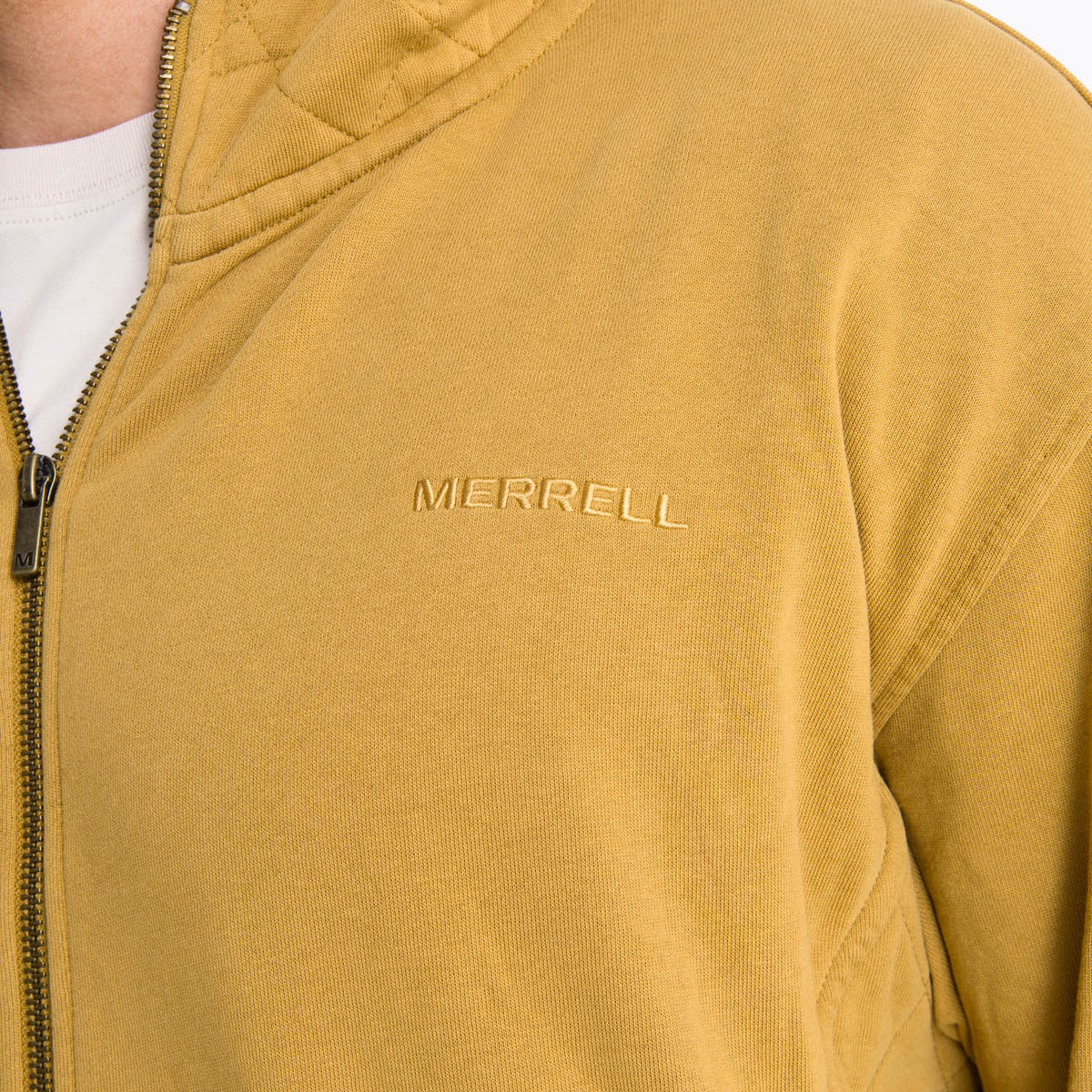 Poleron Hombre Russell Mostaza Merrell