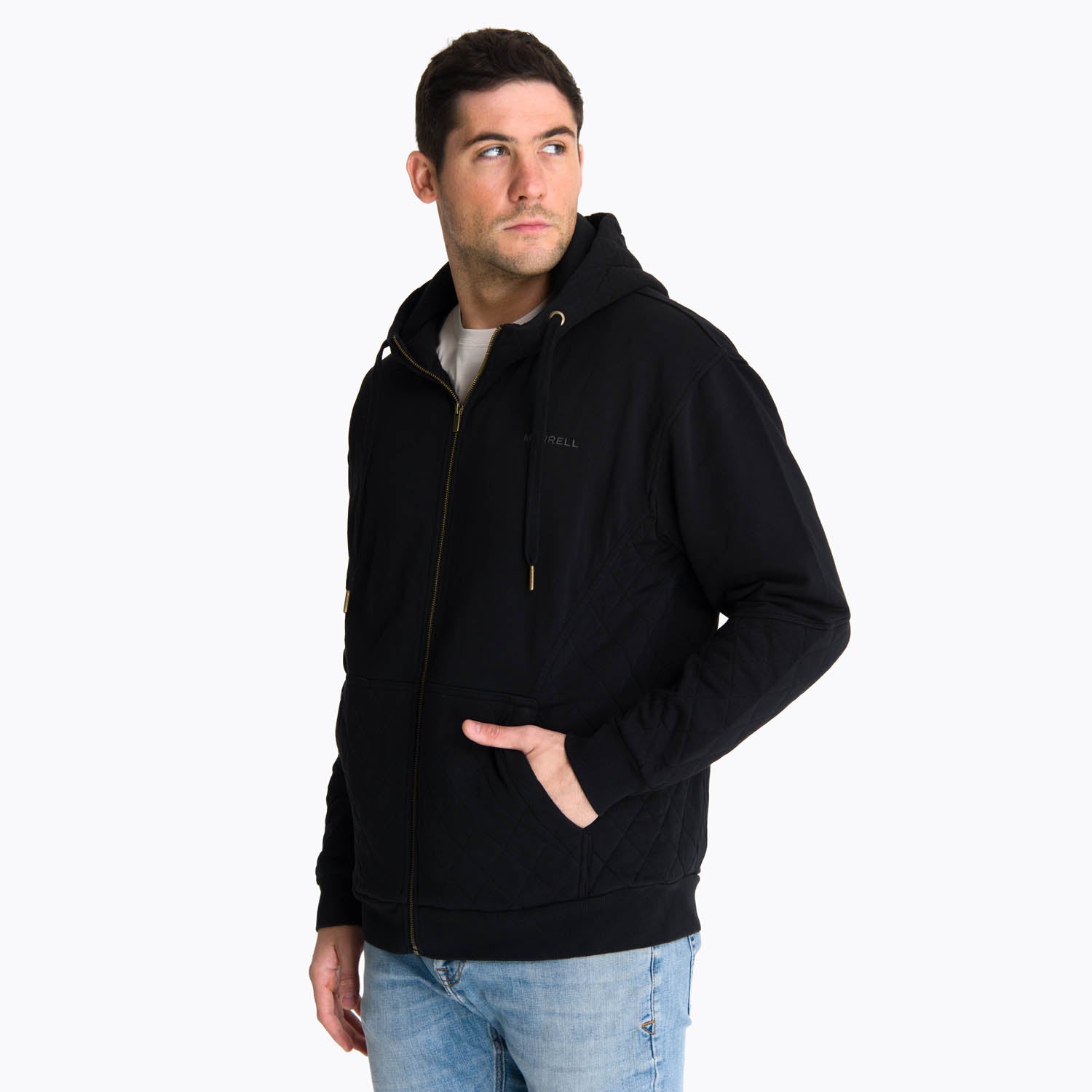 Poleron Hombre Russell Negro Merrell