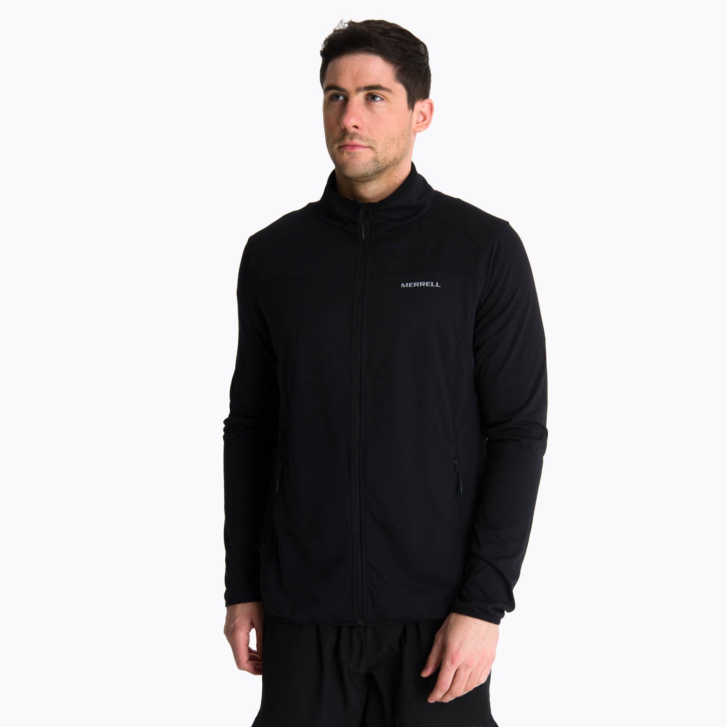 Poleron Hombre Mangaw Negro Merrell