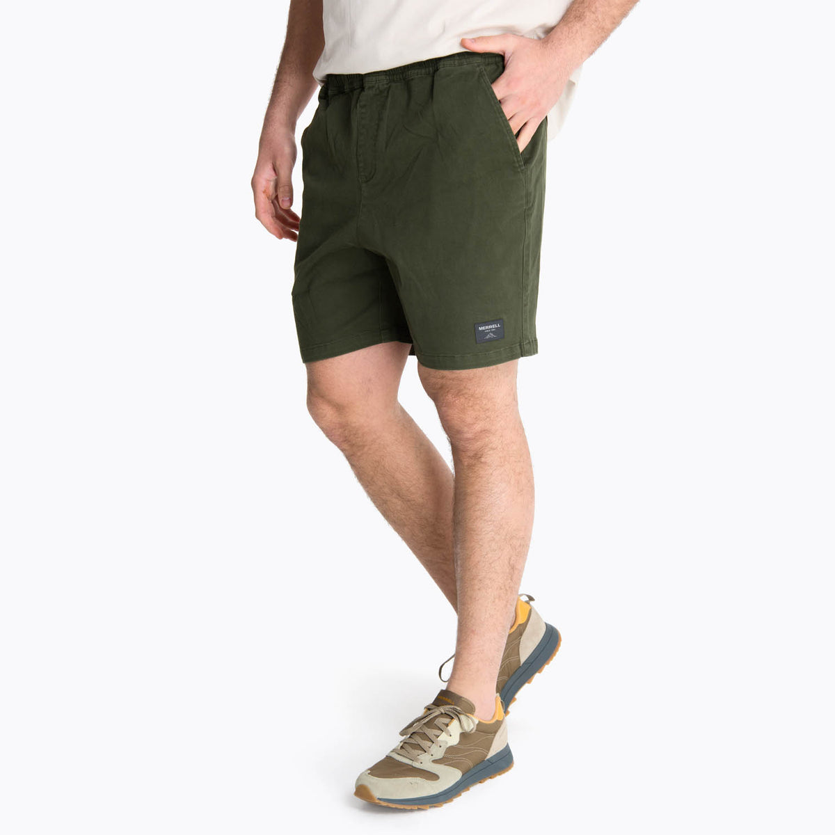 Short Hombre Camp Verde Oscuro Merrell