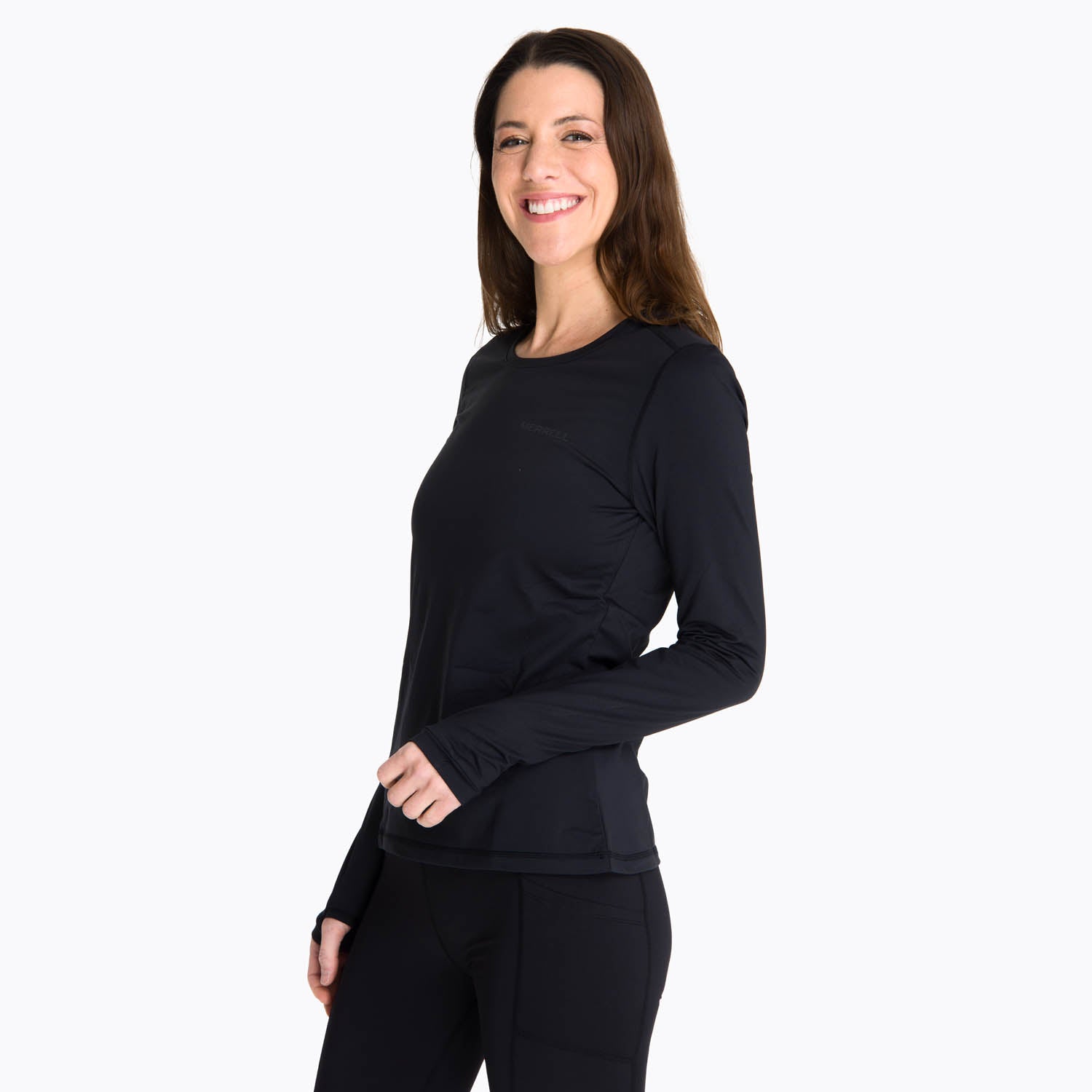 Primera Capa Superior Mujer Hamilton Negro Merrell