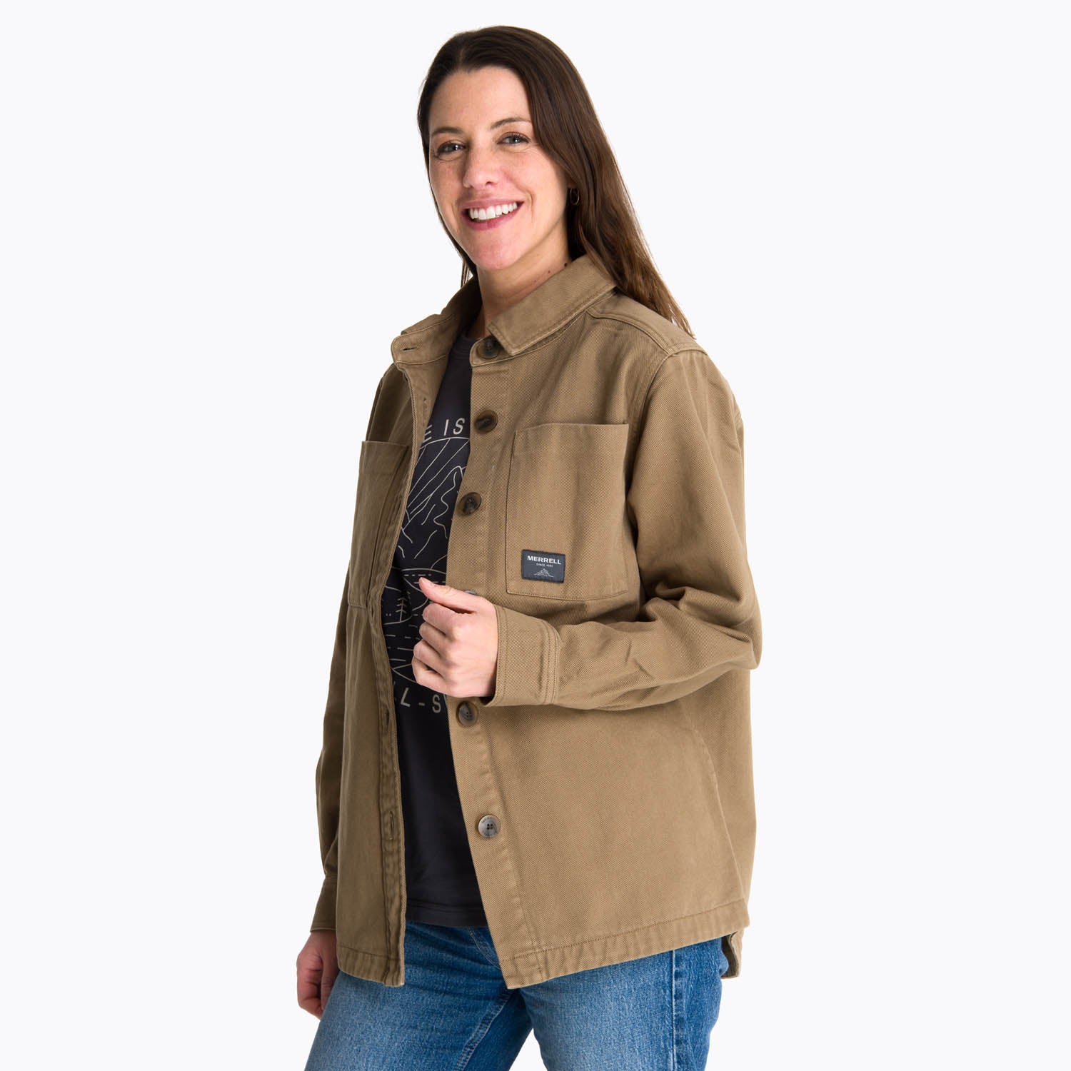 Chaqueta Mujer Rapeti Beige Oscuro Merrell
