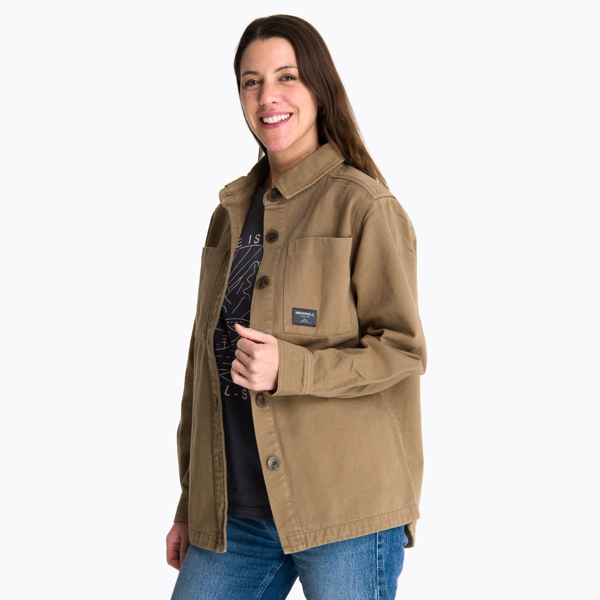 Chaqueta Mujer Rapeti Beige Oscuro Merrell