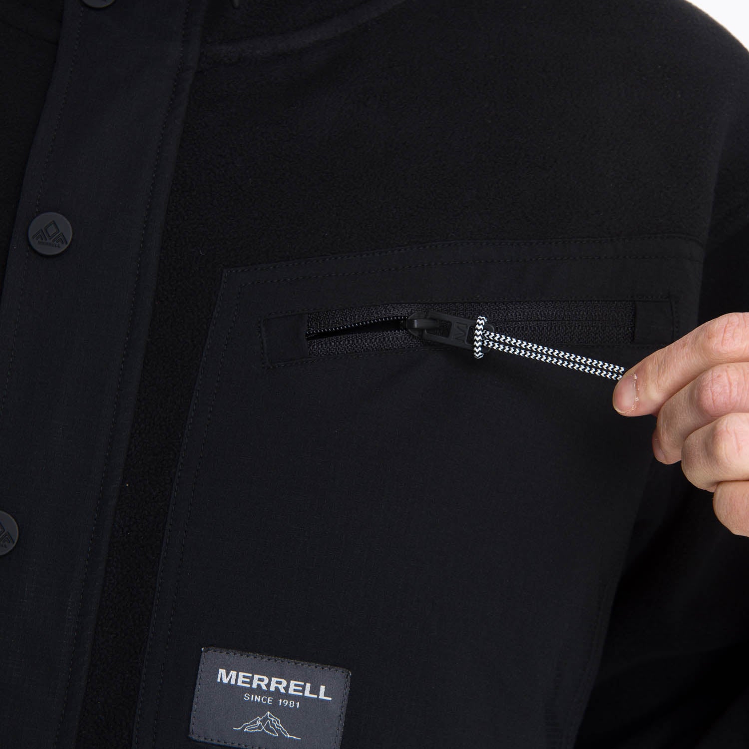 Polar Mujer Microfleece Tohora Negro Merrell