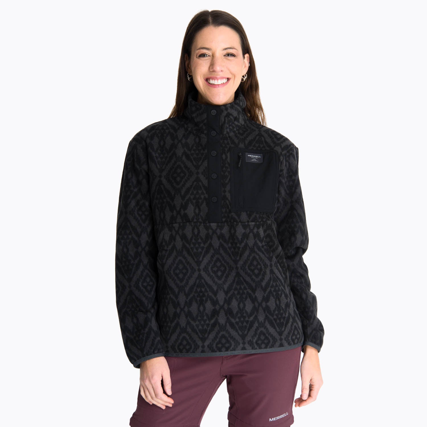 Polar Mujer Microfleece Paikea Negro Merrell