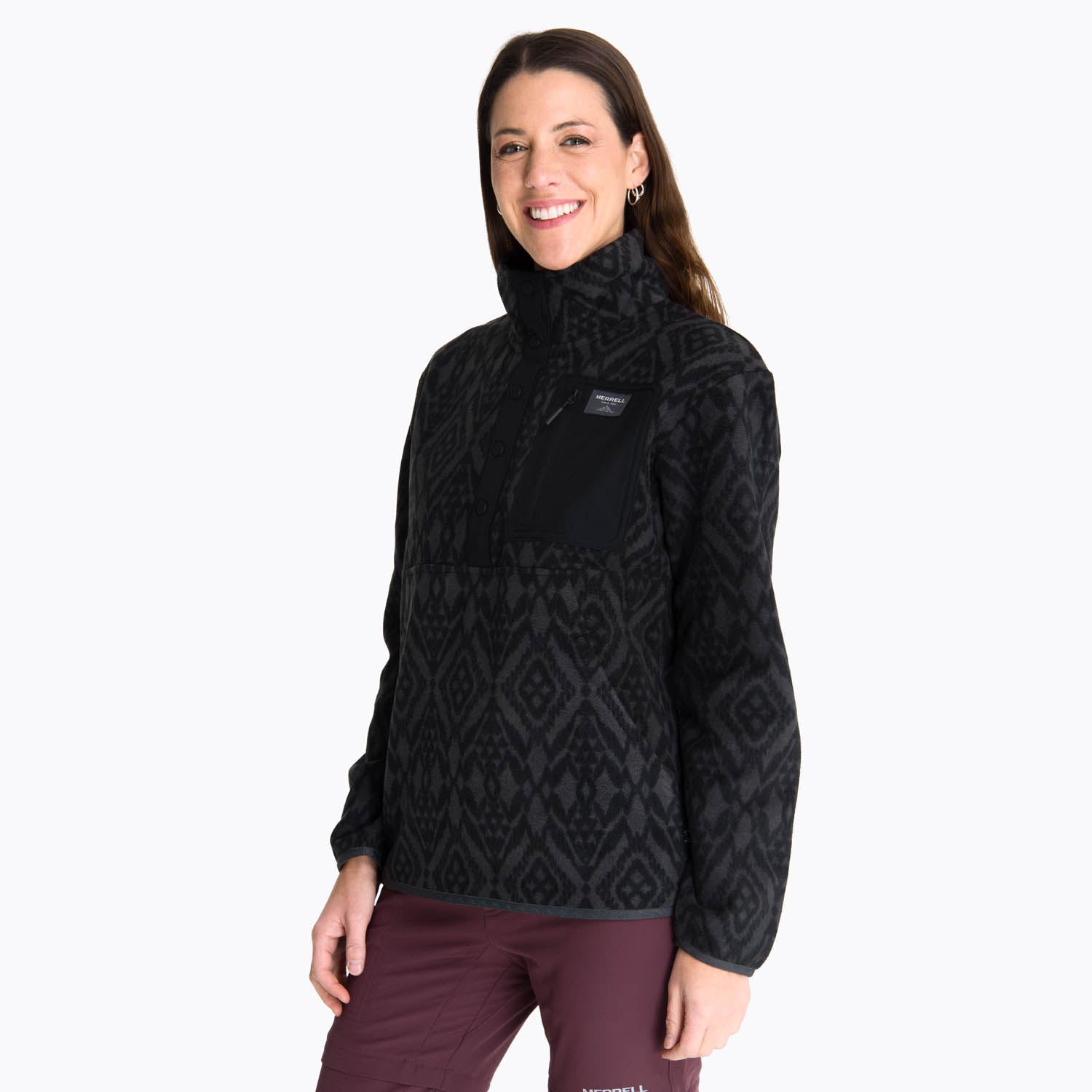 Polar Mujer Microfleece Paikea Negro Merrell