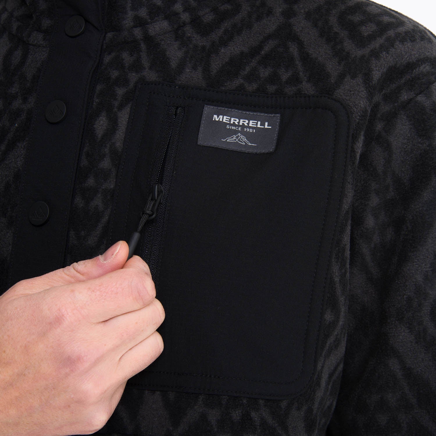 Polar Mujer Microfleece Paikea Negro Merrell