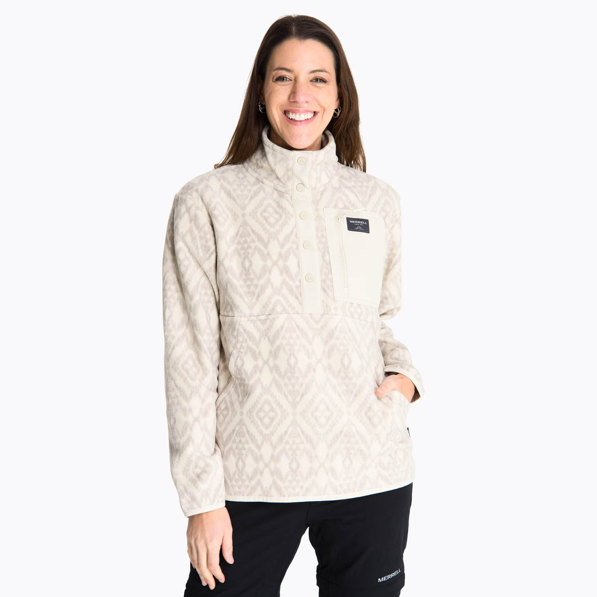 Polar Mujer Microfleece Paikea Blanco Merrell