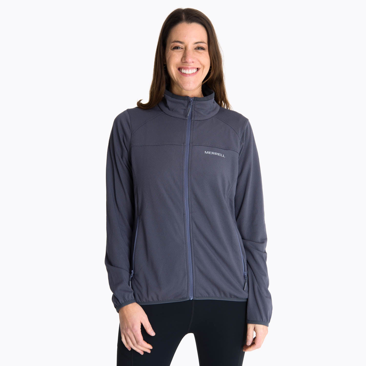 Poleron Mujer Koati Gris Oscuro Merrell