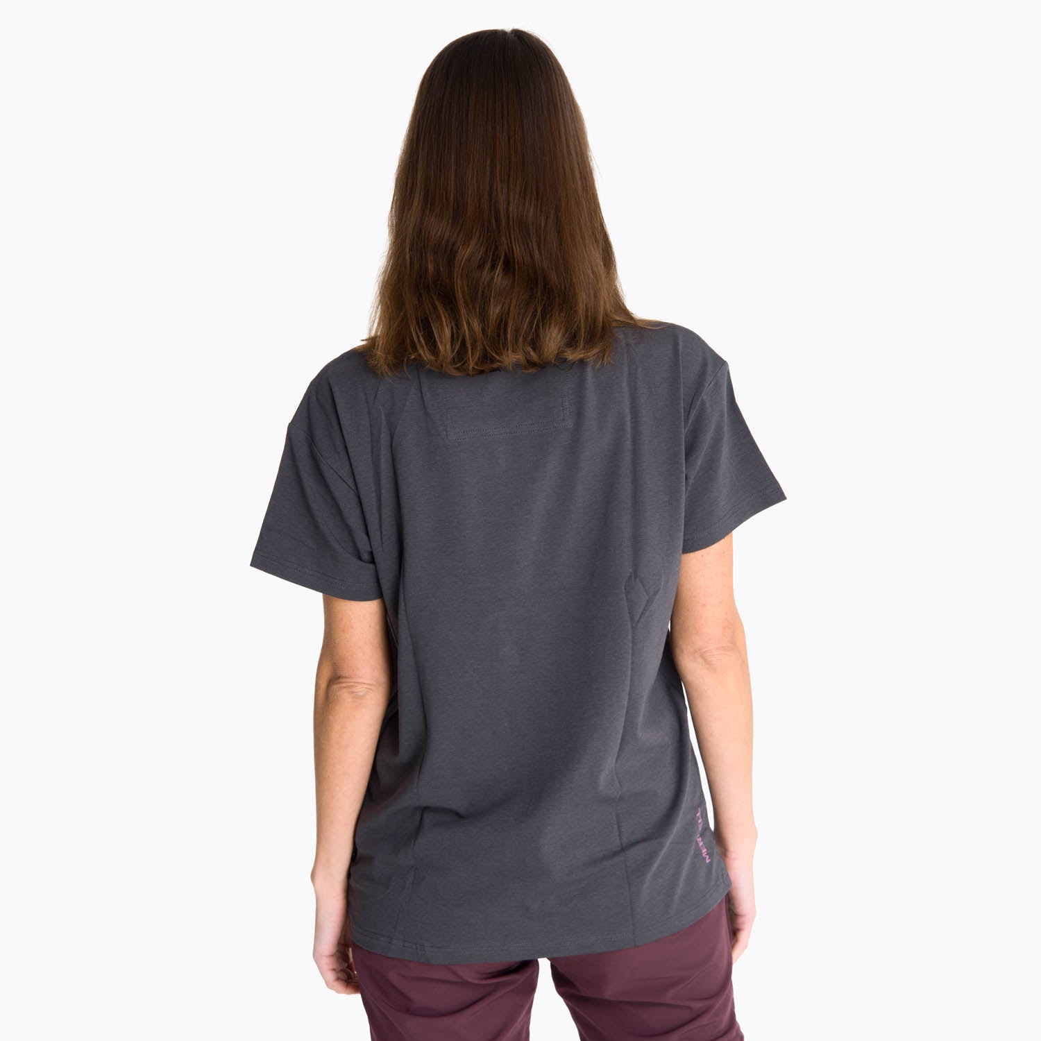 Polera Manga Corta Mujer Kirikiri Gris Oscuro Merrell