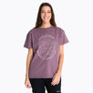 Polera Manga Corta Mujer Hata Morado Oscuro Merrell