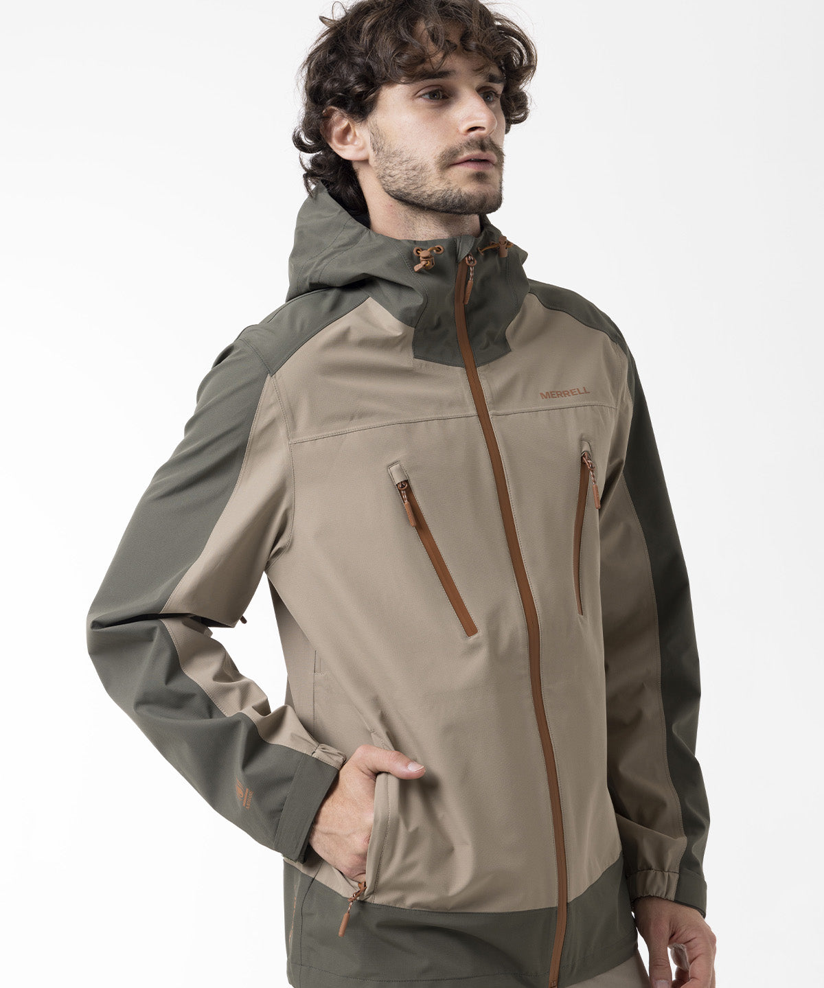 Impermeable Hombre Shield Pro Waterproof Verde Merrell