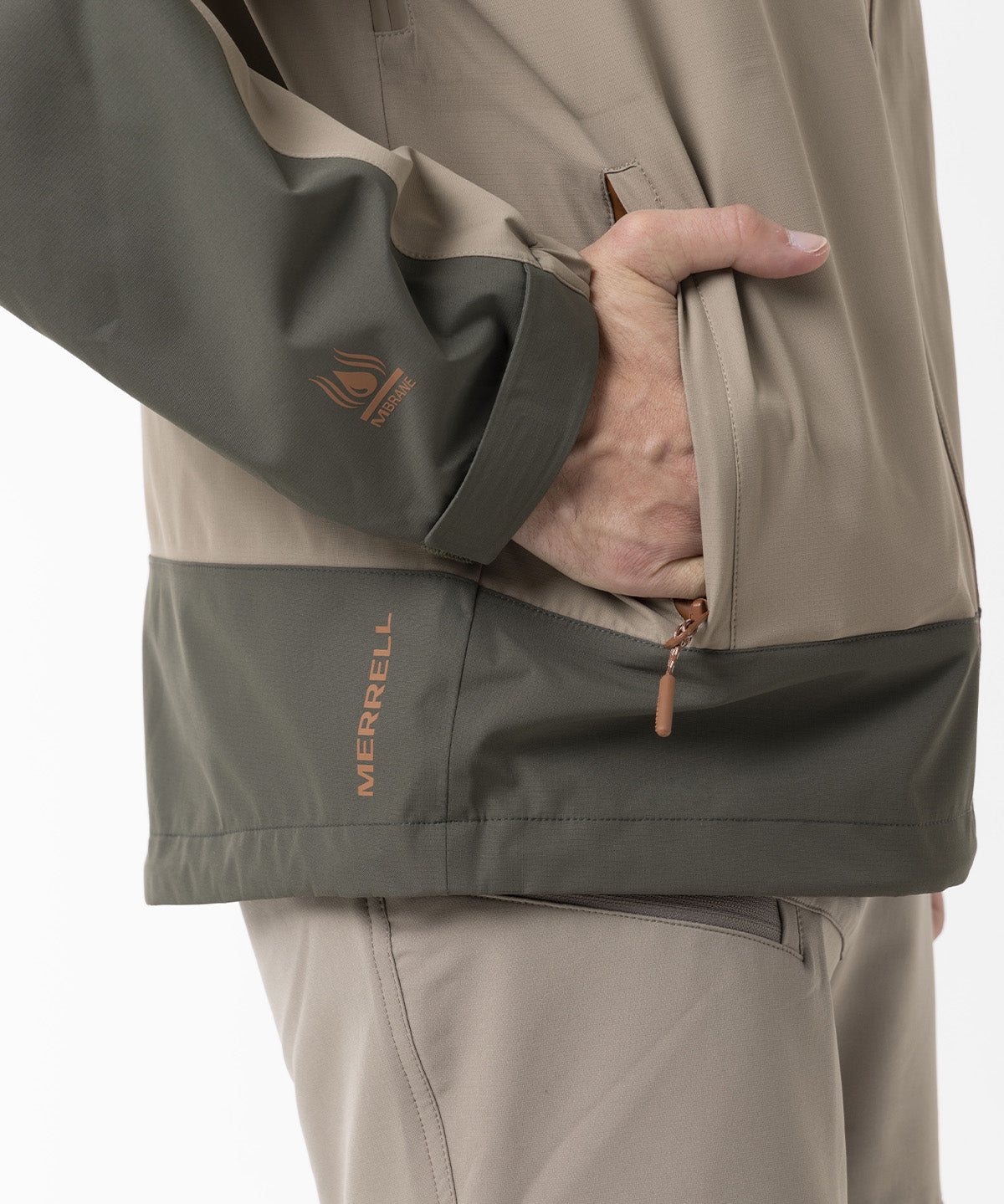 Impermeable Hombre Shield Pro Waterproof Verde Merrell