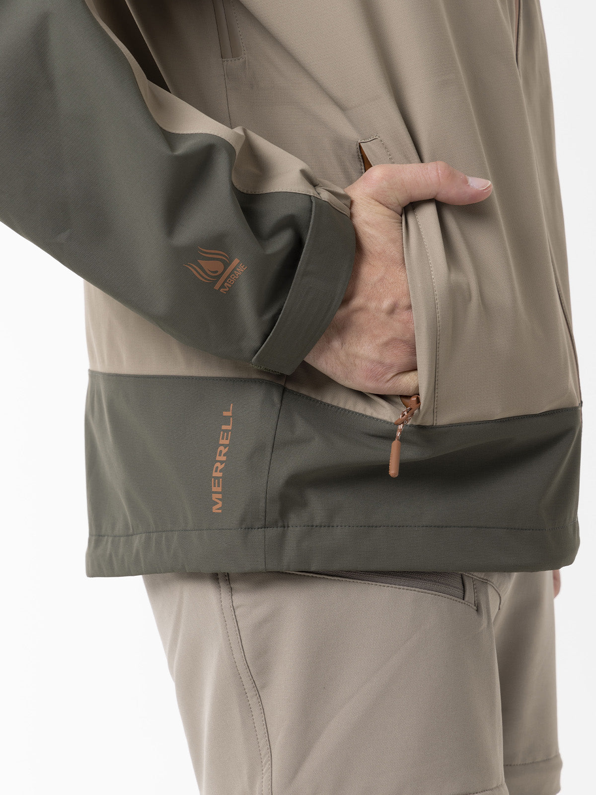 Impermeable Hombre Shield Pro Waterproof Verde Merrell