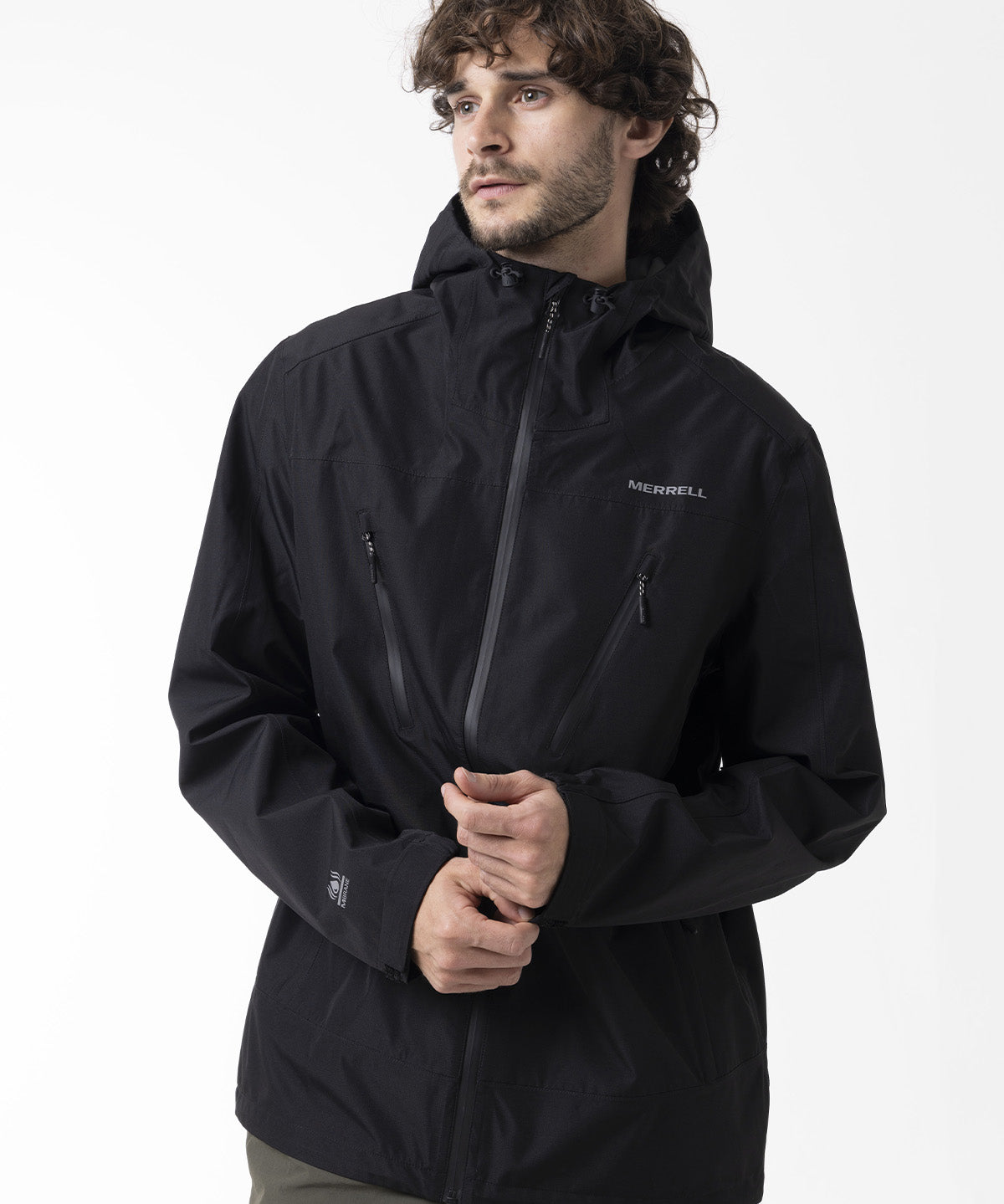 Impermeable Hombre Shield Pro Waterproof Negro Merrell