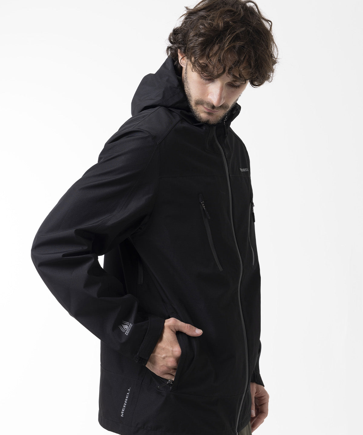 Impermeable Hombre Shield Pro Waterproof Negro Merrell