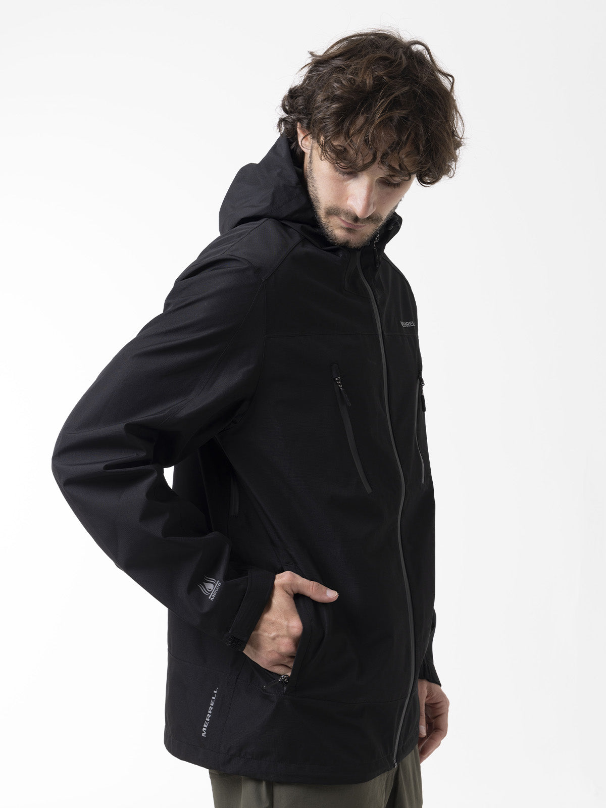 Impermeable Hombre Shield Pro Waterproof Negro Merrell