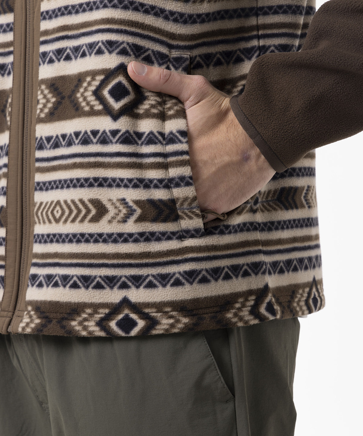 Polar Hombre Thermal Core Full Zipper Café Merrell