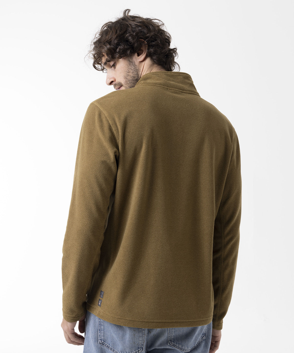 Polar Hombre Micro Core Quarter Zipper Mostaza Merrell