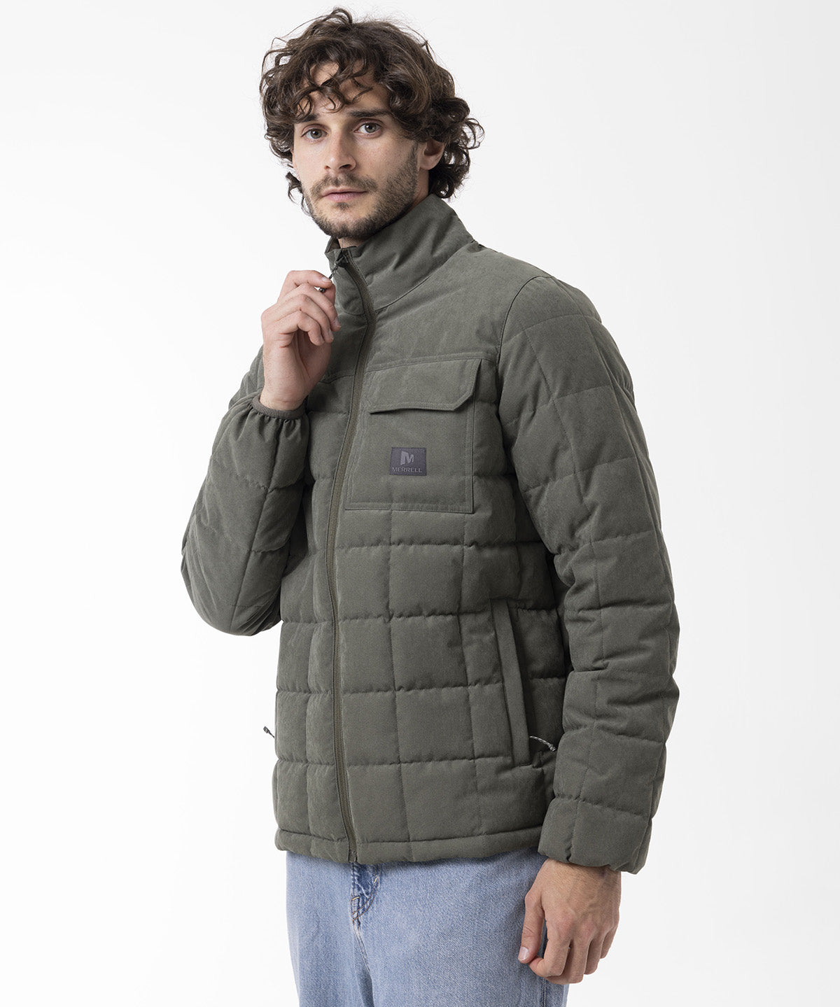 Chaqueta Hombre Softcore Quilted Verde Merrell