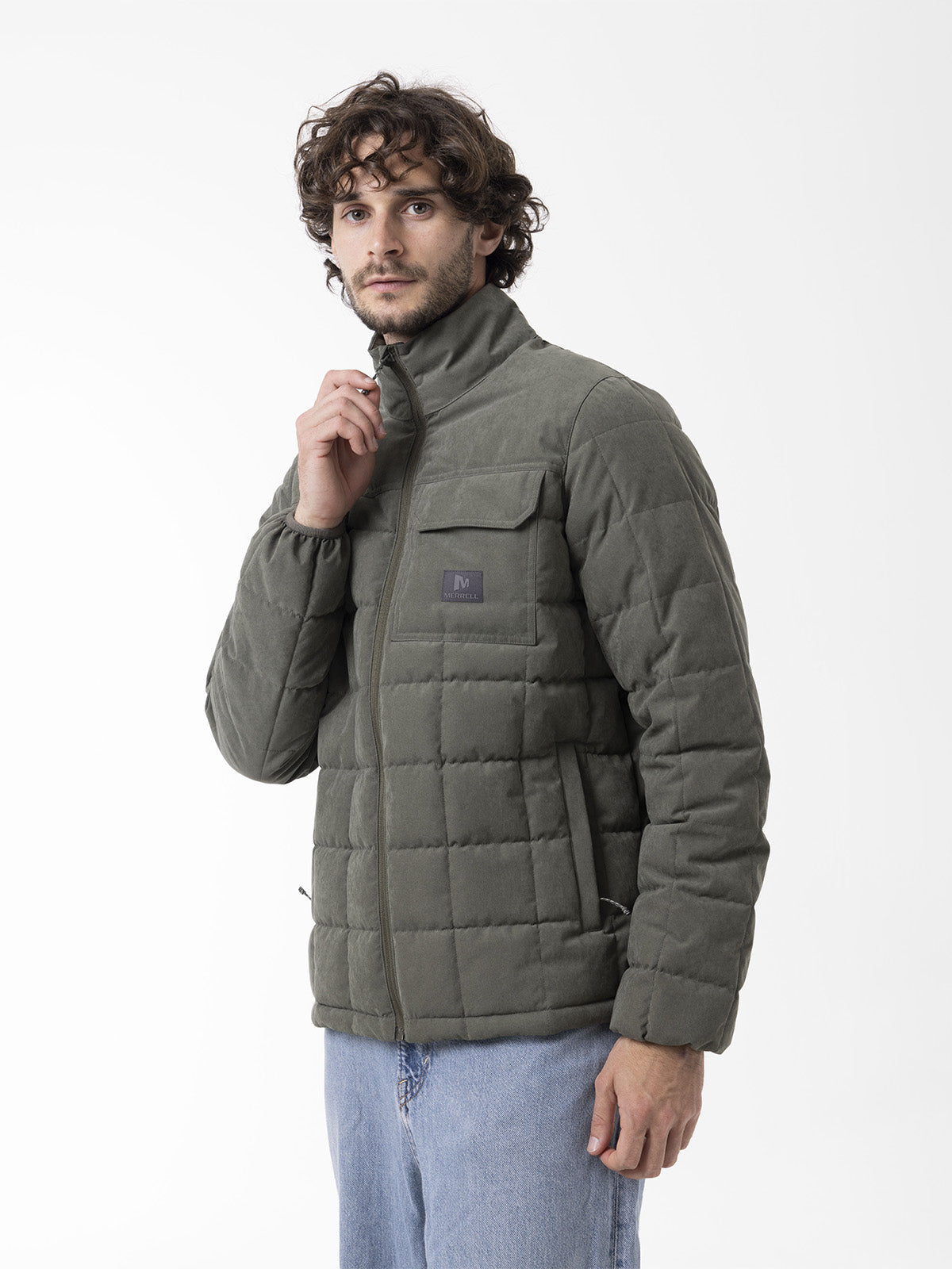 Chaqueta Hombre Softcore Quilted Verde Merrell