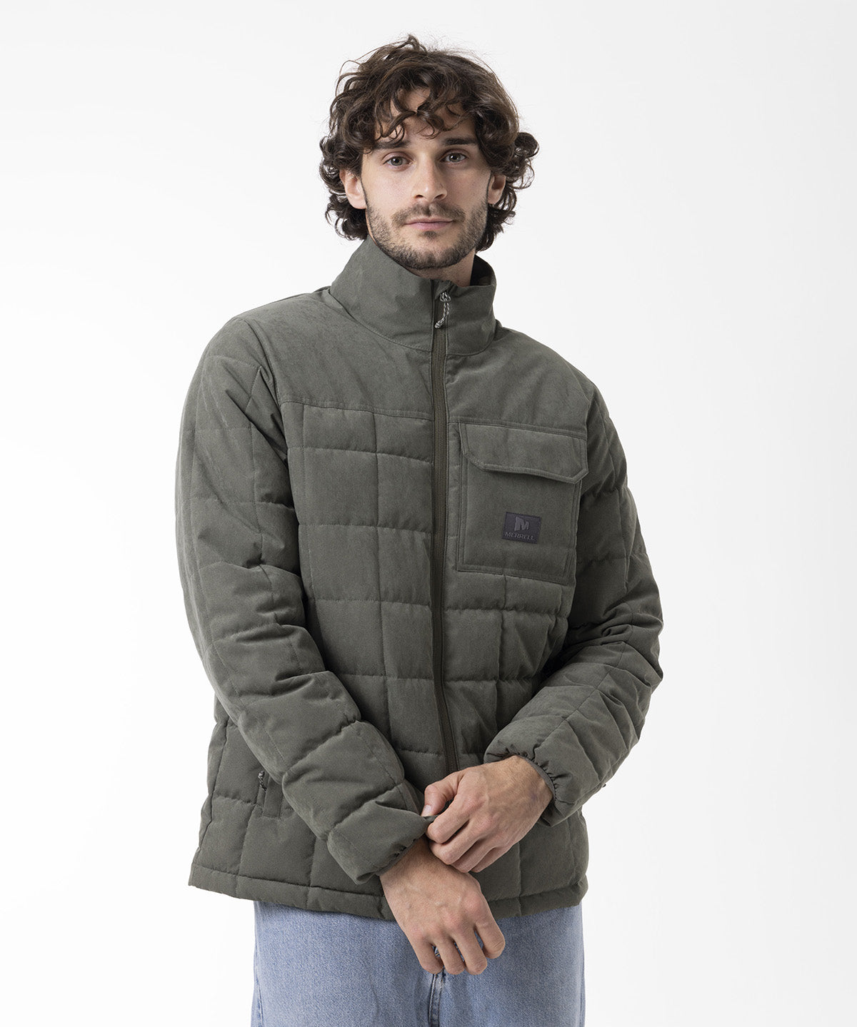 Chaqueta Hombre Softcore Quilted Verde Merrell