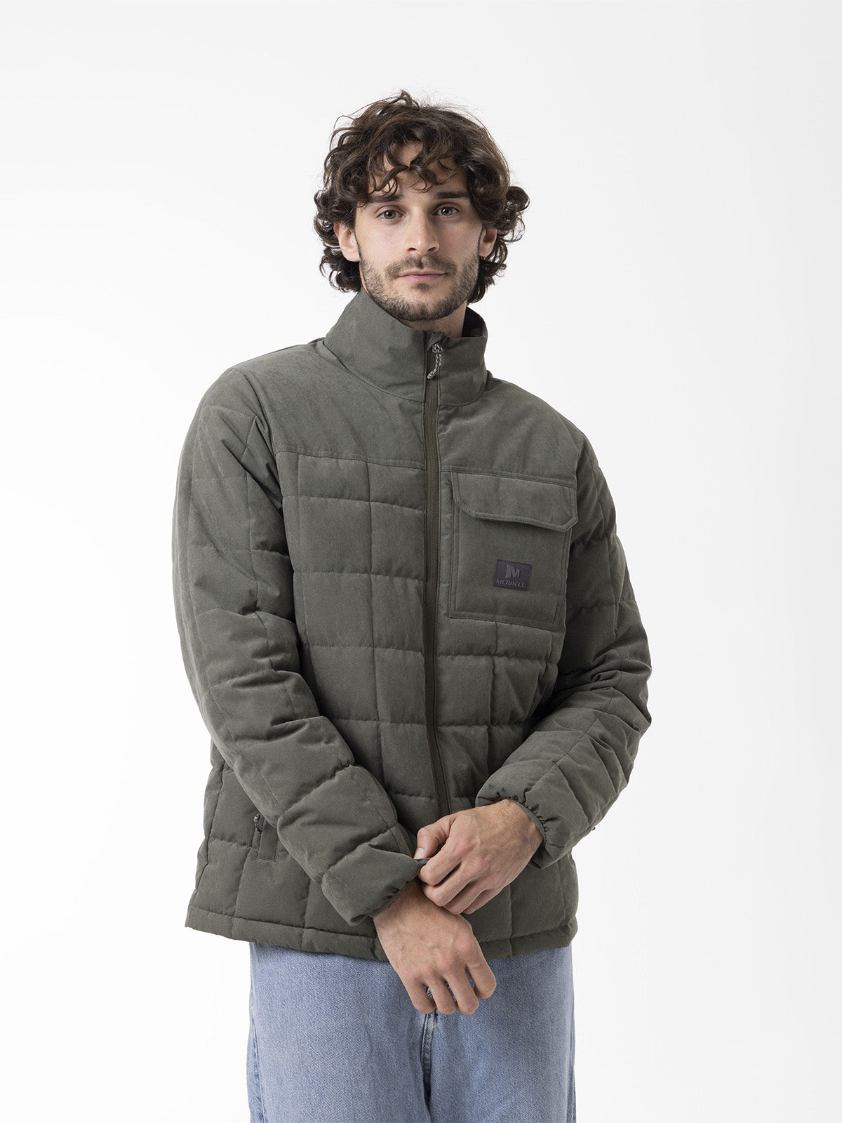 Chaqueta Hombre Softcore Quilted Verde Merrell