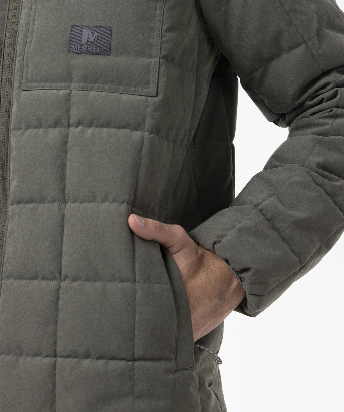 Chaqueta Hombre Softcore Quilted Verde Merrell