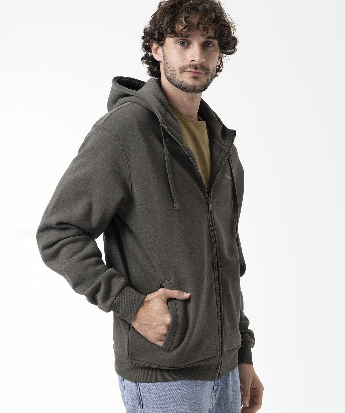 Polerón Hombre Urban Hoodie Verde Merrell