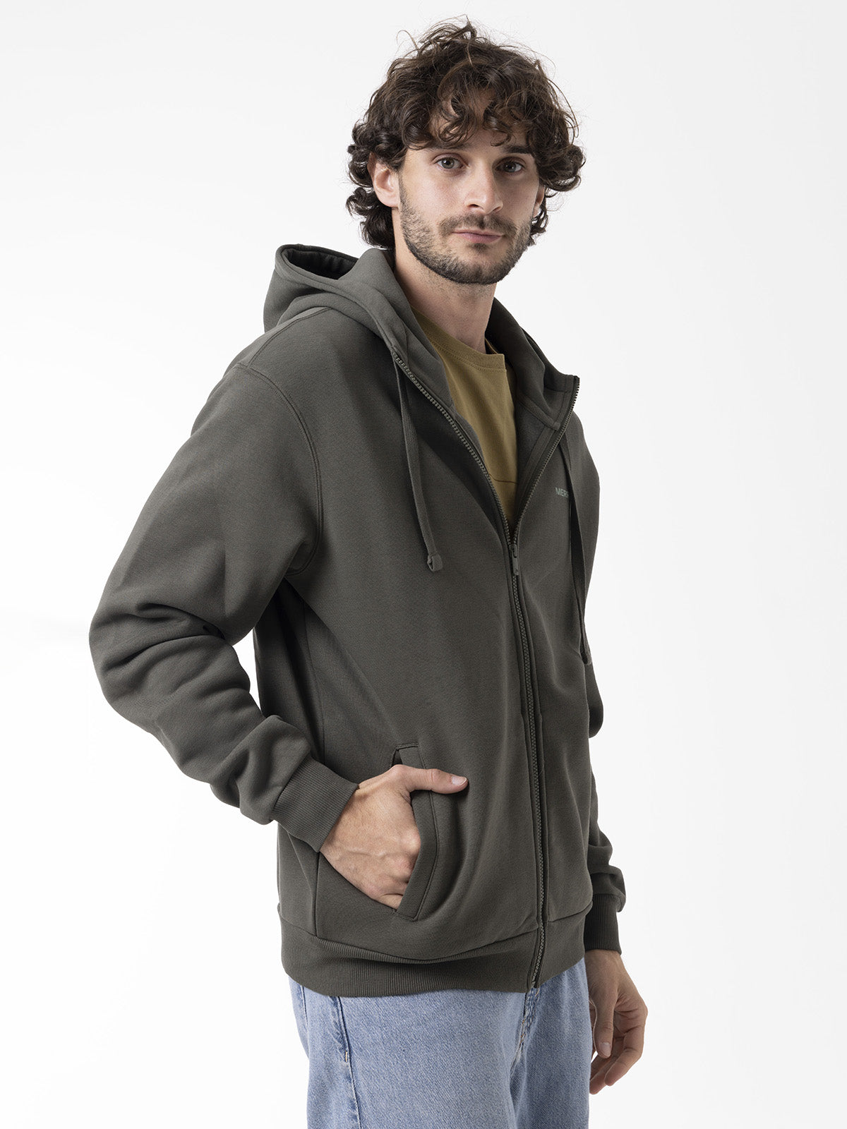 Polerón Hombre Urban Hoodie Verde Merrell