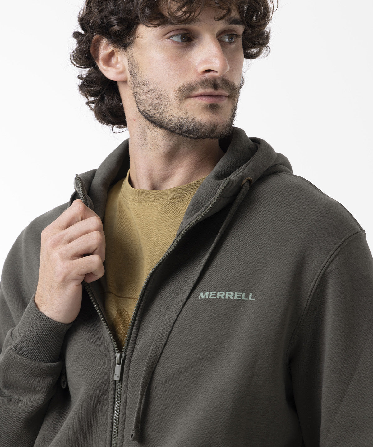Polerón Hombre Urban Hoodie Verde Merrell