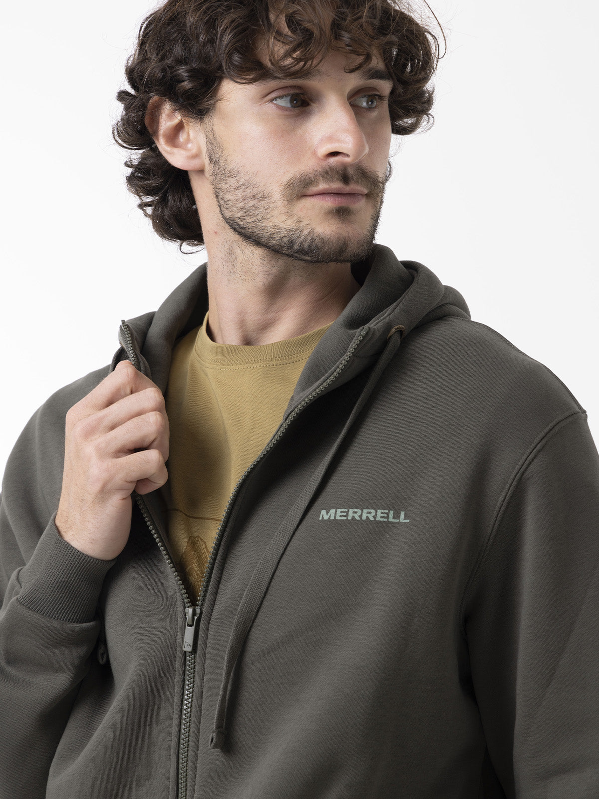 Polerón Hombre Urban Hoodie Verde Merrell