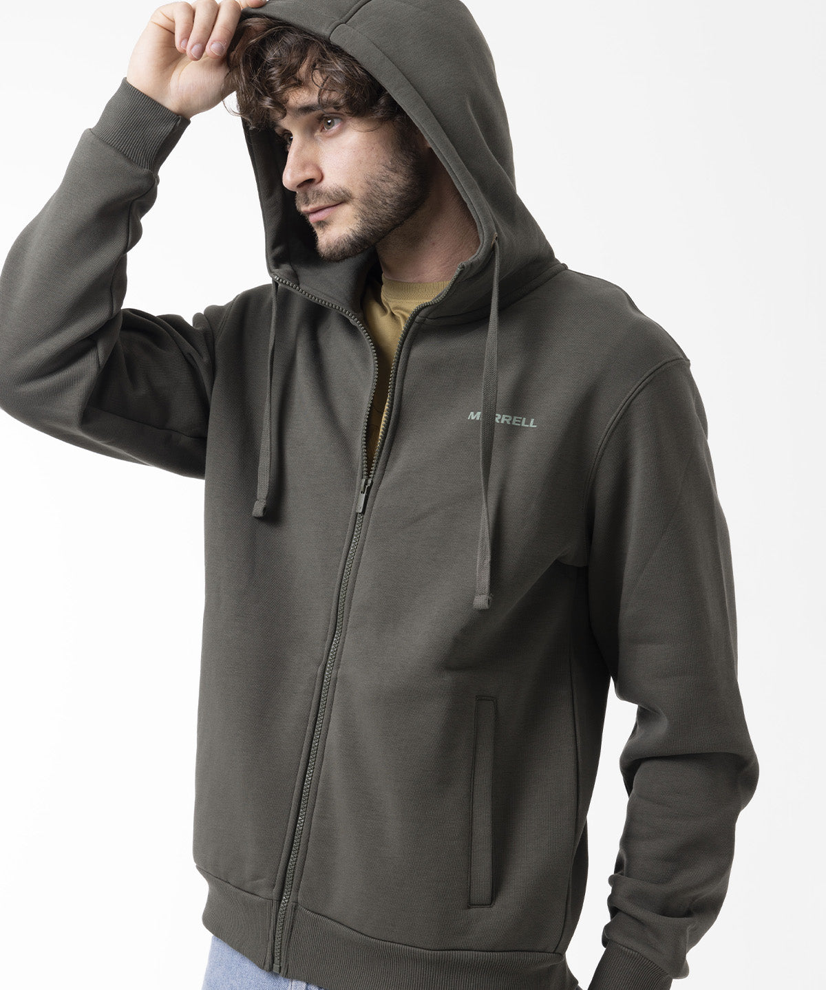 Polerón Hombre Urban Hoodie Verde Merrell