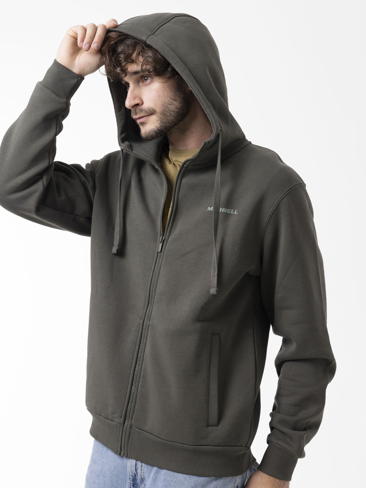 Polerón Hombre Urban Hoodie Verde Merrell