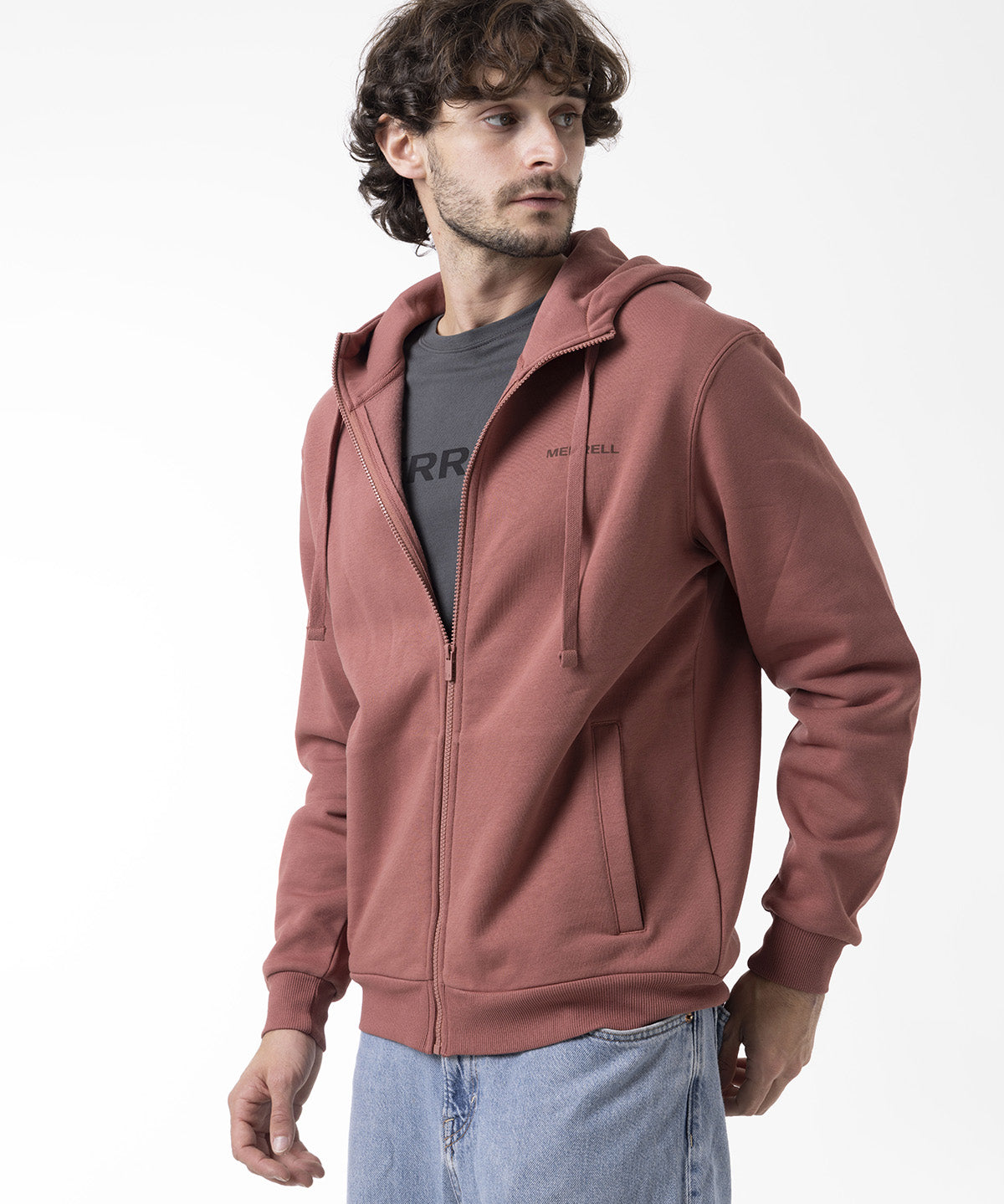 Polerón Hombre Urban Hoodie Rojo Merrell