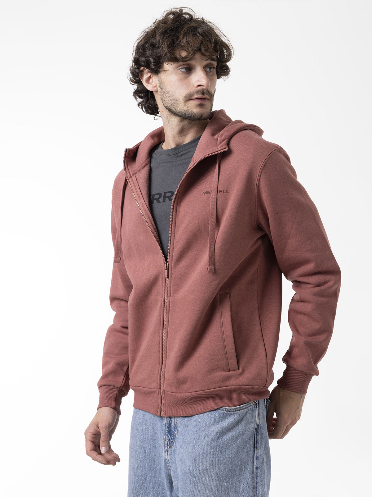 Polerón Hombre Urban Hoodie Rojo Merrell