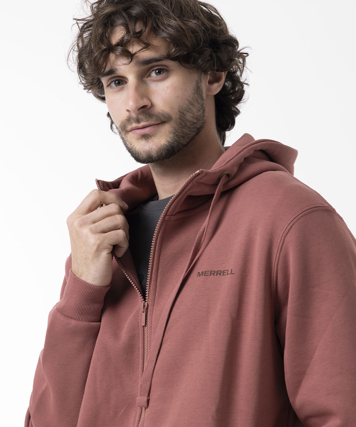 Polerón Hombre Urban Hoodie Rojo Merrell