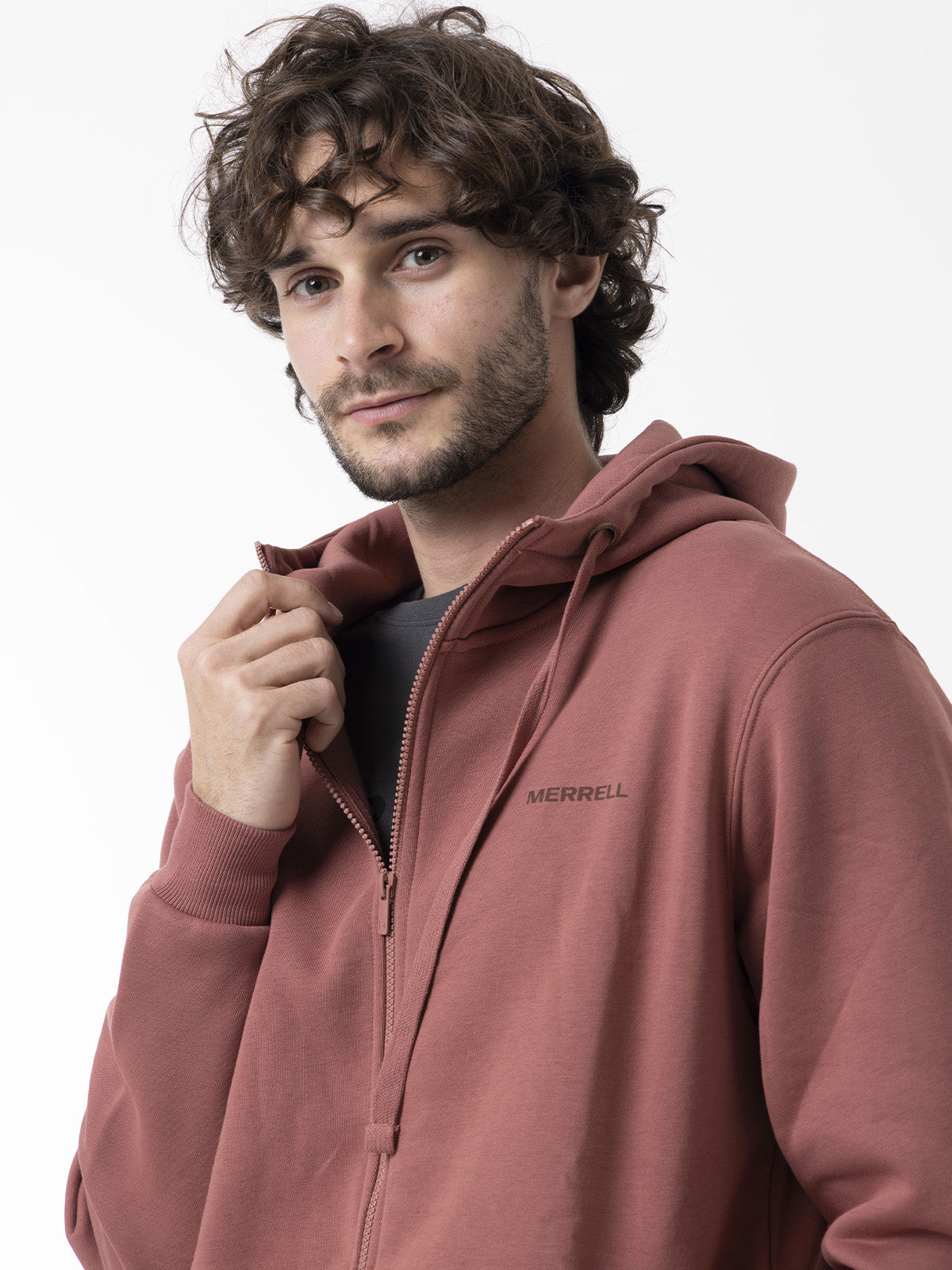 Polerón Hombre Urban Hoodie Rojo Merrell