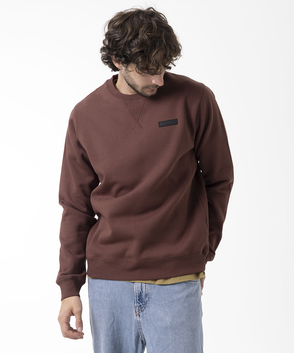 Polerón Hombre Urban Essential Crewneck Café Merrell