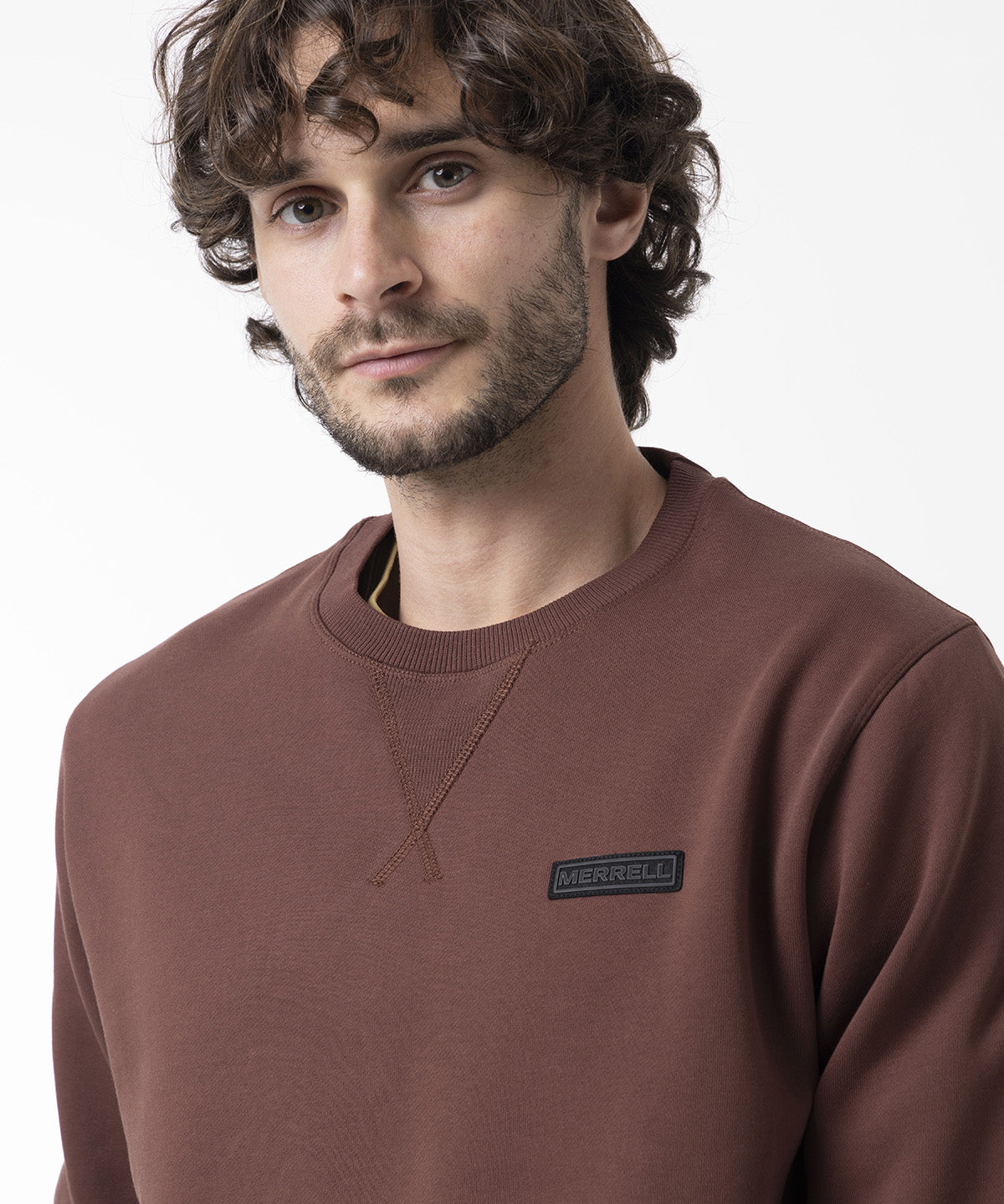 Polerón Hombre Urban Essential Crewneck Café Merrell