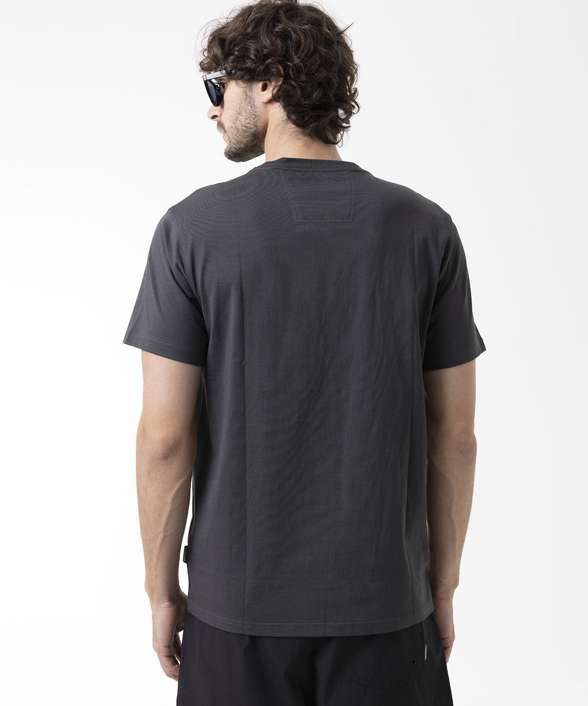Polera Manga Corta Hombre Graphic Gris Oscuro Merrell