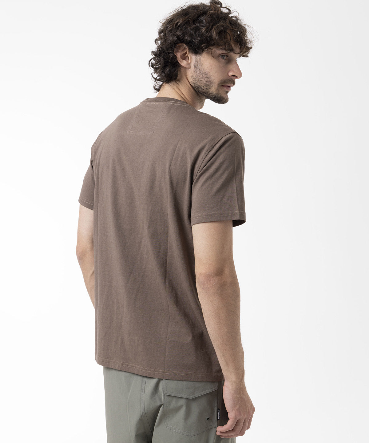 Polera Manga Corta Hombre Graphic Café Merrell